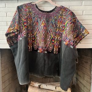 Vintage Guatemala Multi Color Top